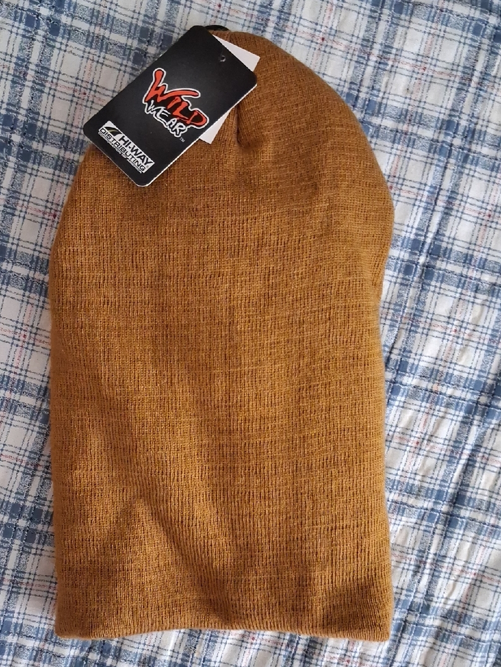 Wild Wear Mustard Knit Beanie